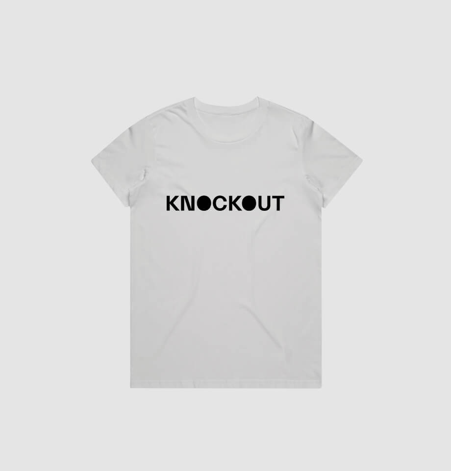 Knockout Womens T-shirt White